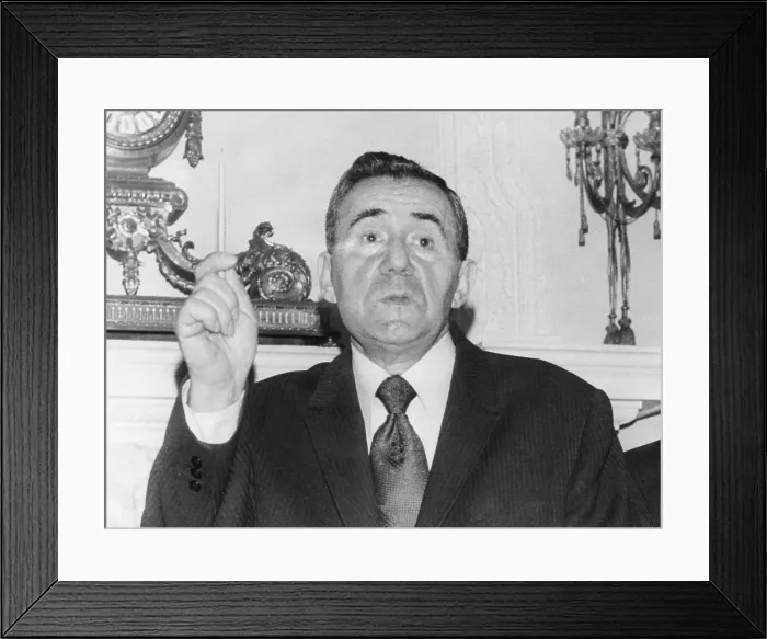 Framed Print : Andrei Gromyko, Russian Soviet politician Framed Print : Andrei Gromyko, Russian Soviet politician