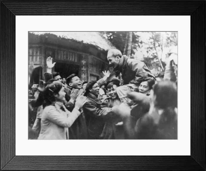 Framed Print : Ho Chi Minh, communist leader of North Vietnam Framed Print : Ho Chi Minh, communist leader of North Vietnam