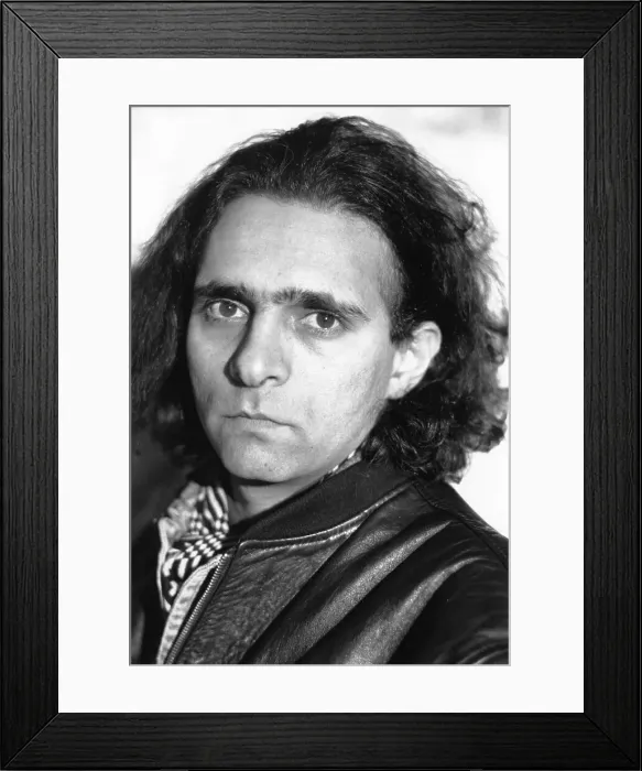 Framed Print : Hanif Kureishi, English writer Framed Print : Hanif Kureishi, English writer