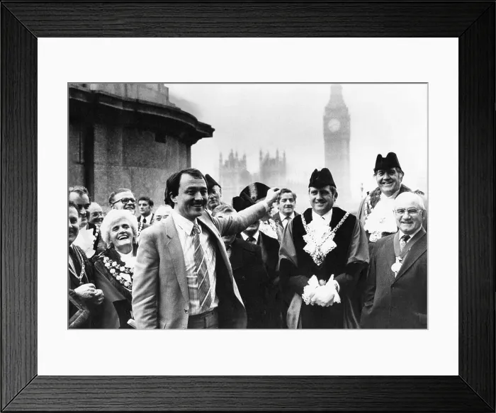 Framed Print : Ken Livingstone, British Labour politician Framed Print : Ken Livingstone, British Labour politician