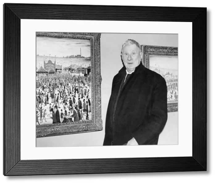 Framed Print : Laurence Stephen Lowry, English artist Framed Print : Laurence Stephen Lowry, English artist