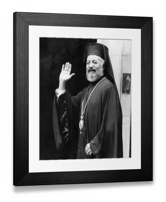 Framed Print : Makarios Iii Archbishop Cyprus Michail Christodolou Framed Print : Makarios Iii Archbishop Cyprus Michail Christodolou