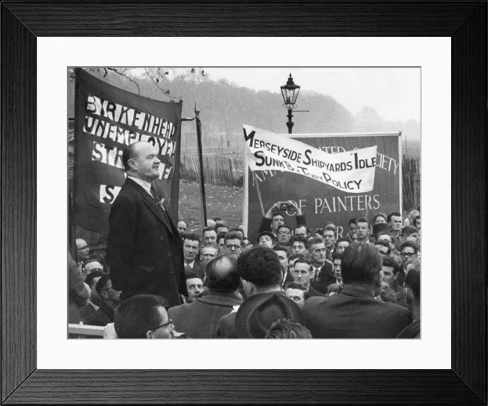 Framed Print : Leo McGree, communist and trades union activist Framed Print : Leo McGree, communist and trades union activist