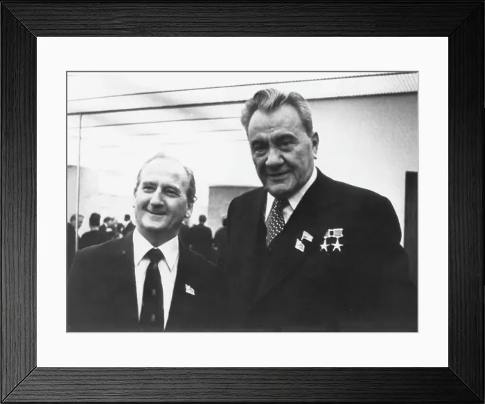 Framed Print : Gordon McLennan, communist and political activist Framed Print : Gordon McLennan, communist and political activist