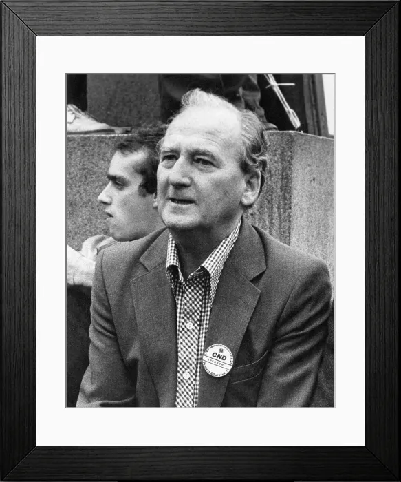 Framed Print : Gordon McLennan, communist and political activist Framed Print : Gordon McLennan, communist and political activist