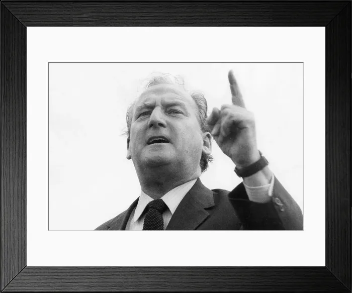 Framed Print : Gordon McLennan, communist and political activist Framed Print : Gordon McLennan, communist and political activist