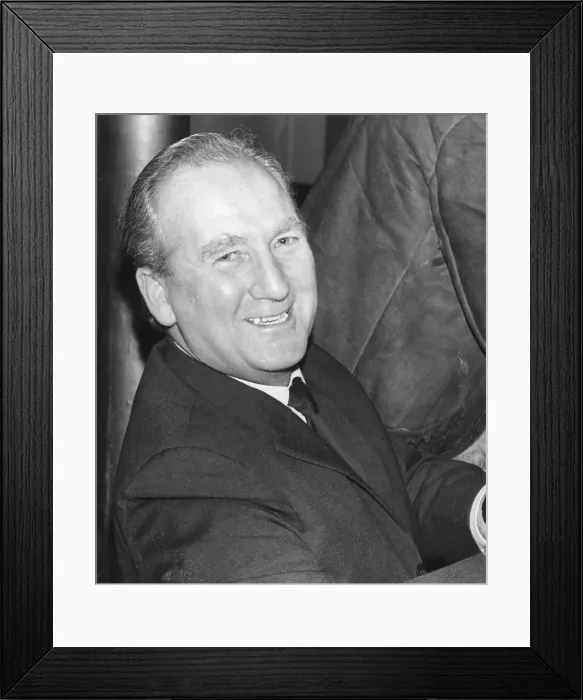 Framed Print : Gordon McLennan, communist and political activist Framed Print : Gordon McLennan, communist and political activist