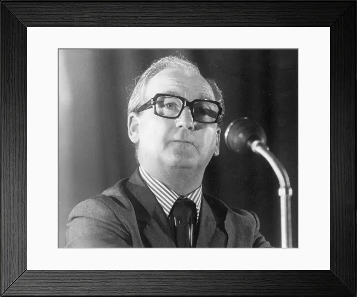Framed Print : Gordon McLennan, communist and political activist Framed Print : Gordon McLennan, communist and political activist