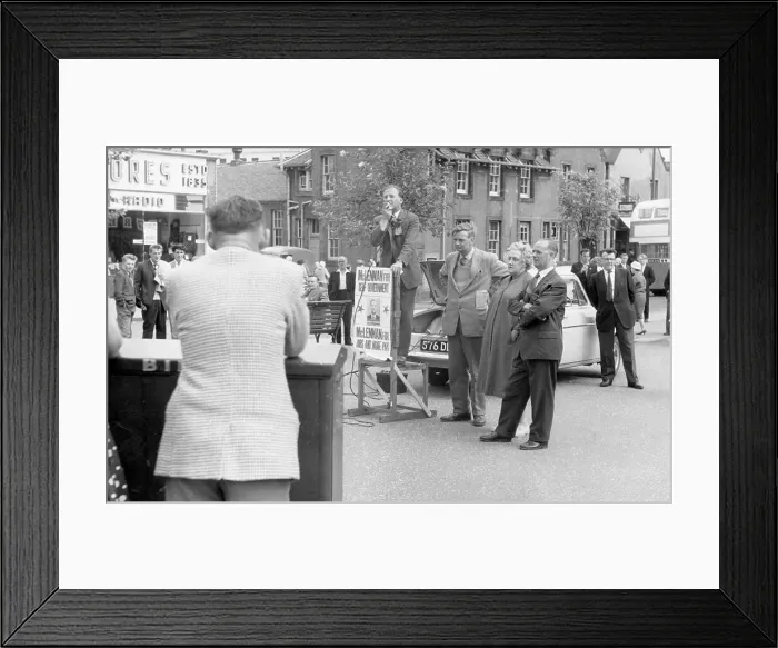 Framed Print : Gordon McLennan, communist and political activist Framed Print : Gordon McLennan, communist and political activist