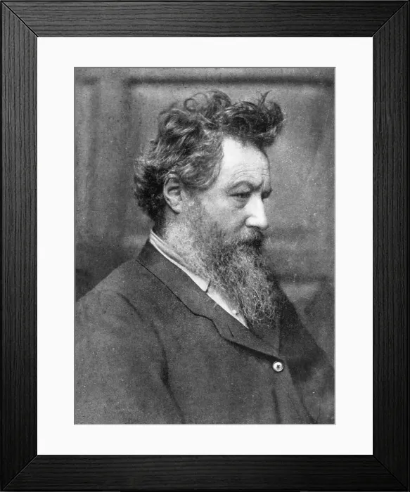 Framed Print : William Morris, artist, writer, publisher and socialist Framed Print : William Morris, artist, writer, publisher and socialist