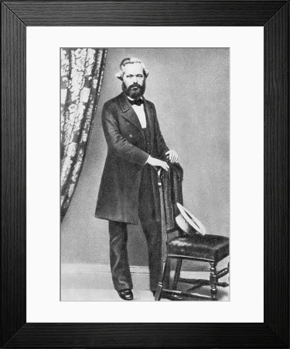Framed Print : Karl Marx, German political writer and revolutionary Framed Print : Karl Marx, German political writer and revolutionary