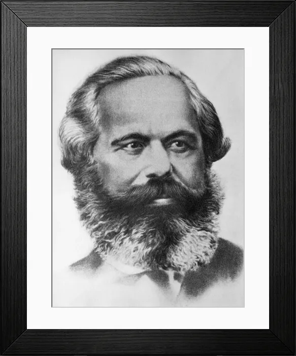 Framed Print : Karl Marx, German political writer and revolutionary Framed Print : Karl Marx, German political writer and revolutionary
