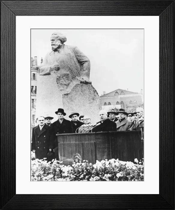 Framed Print : Karl Marx monument, Moscow, Russia Framed Print : Karl Marx monument, Moscow, Russia