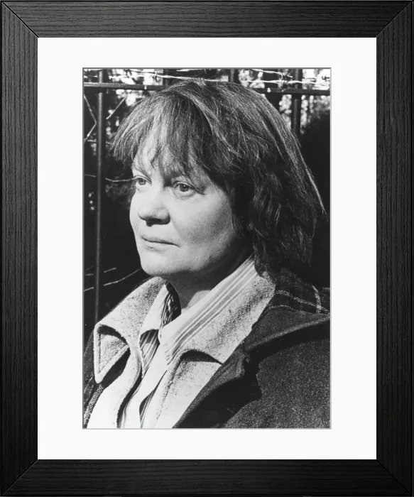 Framed Print : Iris Murdoch, British novelist and philosopher Framed Print : Iris Murdoch, British novelist and philosopher