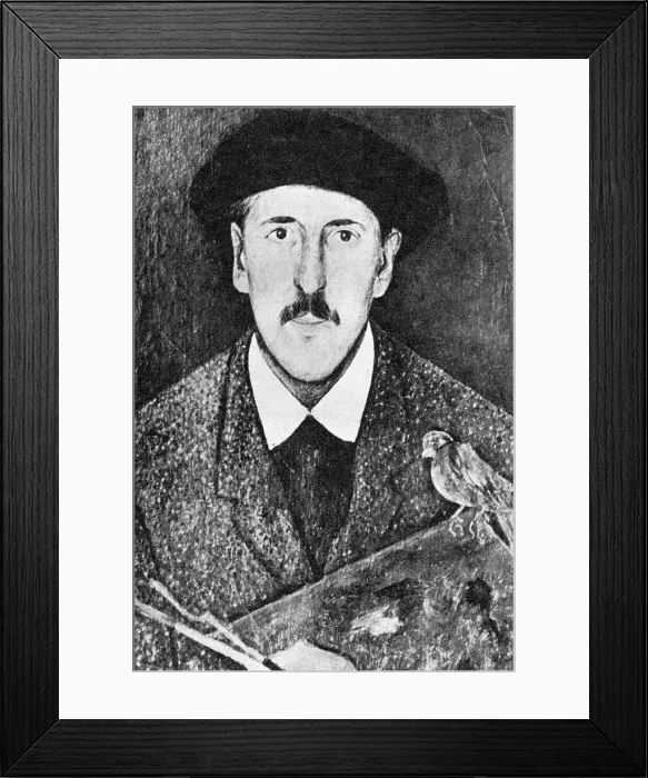 Framed Print : Tadeusz Makowski, Polish-born artist based in Paris Framed Print : Tadeusz Makowski, Polish-born artist based in Paris