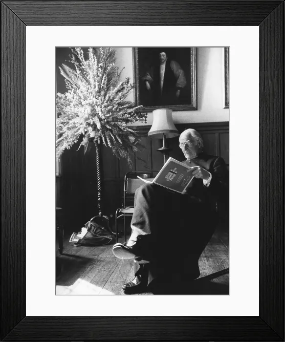 Framed Print : Donald Soper, Methodist minister, socialist and pacifist Framed Print : Donald Soper, Methodist minister, socialist and pacifist