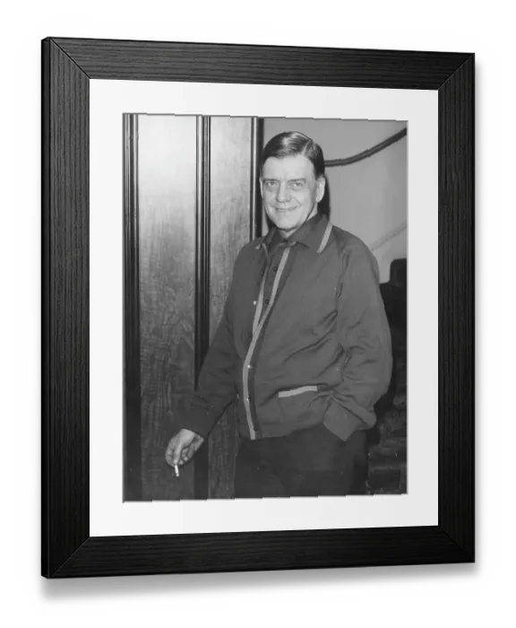 Framed Print : Bill Owen, English actor and songwriter Framed Print : Bill Owen, English actor and songwriter