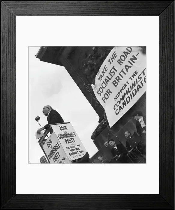 Framed Print : Harry Pollitt, Secretary of the Communist Party Framed Print : Harry Pollitt, Secretary of the Communist Party