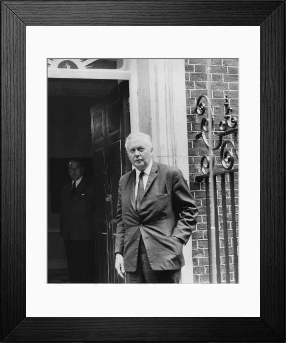 Framed Print : Harold Wilson, British Labour Prime Minister Framed Print : Harold Wilson, British Labour Prime Minister