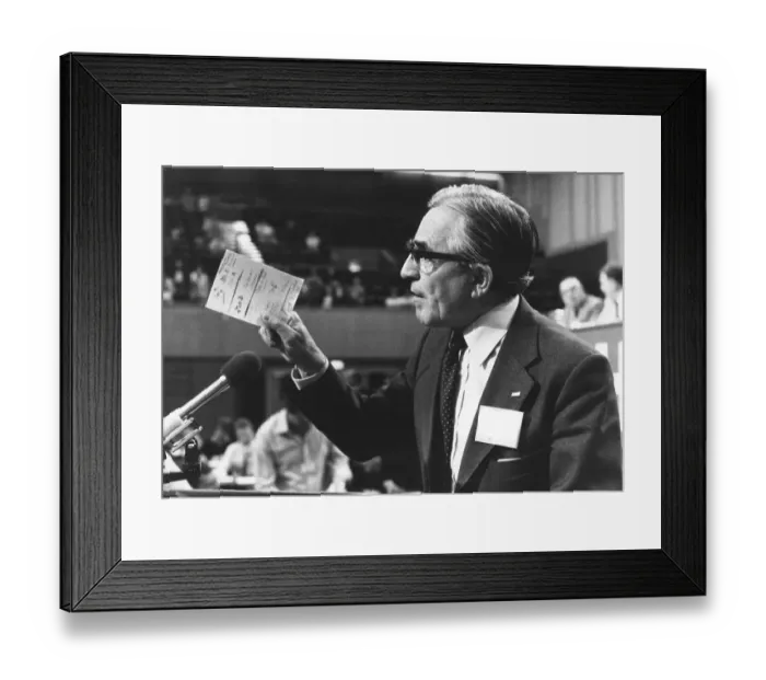 Framed Print : Sidney Weighell, British footballer and trade unionist Framed Print : Sidney Weighell, British footballer and trade unionist