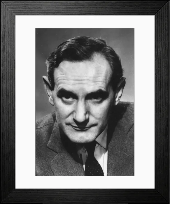 Framed Print : Huw Wheldon, British broadcaster and television executive Framed Print : Huw Wheldon, British broadcaster and television executive