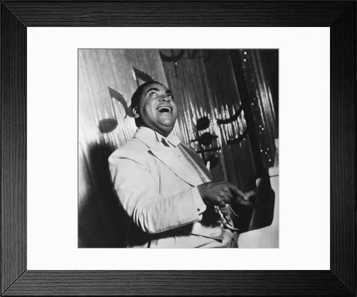 Framed Print : Fats Waller, legendary American jazz musician Framed Print : Fats Waller, legendary American jazz musician
