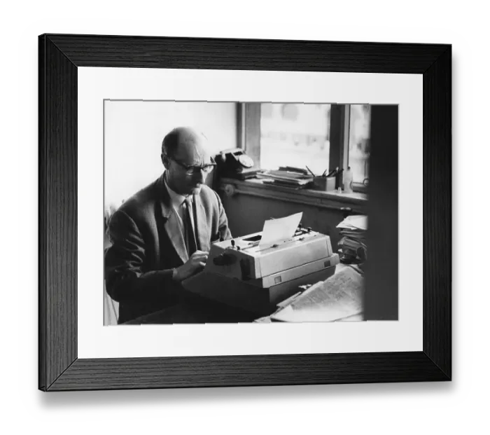 Framed Print : Bill Wainwright, journalist and Communist Party member Framed Print : Bill Wainwright, journalist and Communist Party member