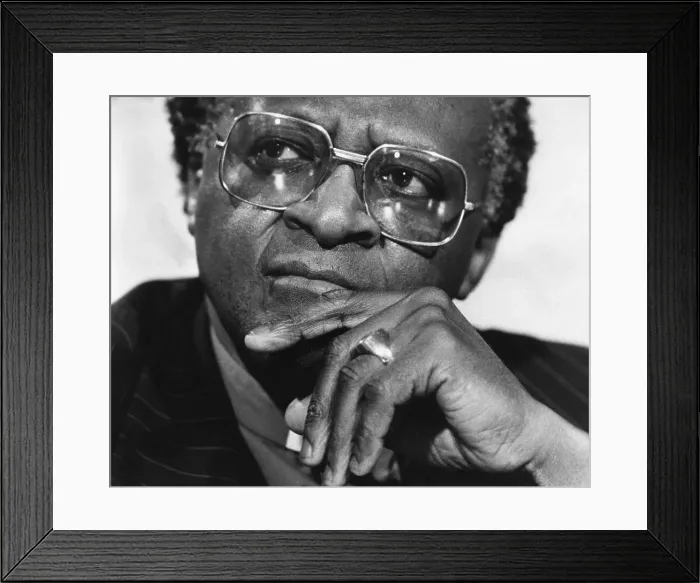 Framed Print : Desmond Tutu, South African activist and clergyman Framed Print : Desmond Tutu, South African activist and clergyman