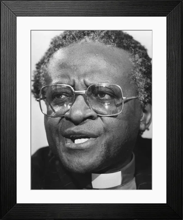 Framed Print : Desmond Tutu, South African activist and clergyman Framed Print : Desmond Tutu, South African activist and clergyman