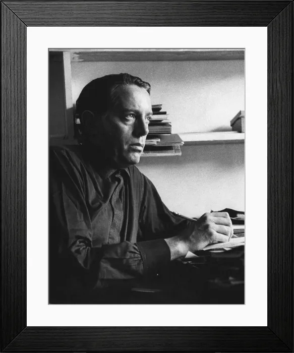 Framed Print : Kenneth Tynan, English theatre critic and writer Framed Print : Kenneth Tynan, English theatre critic and writer