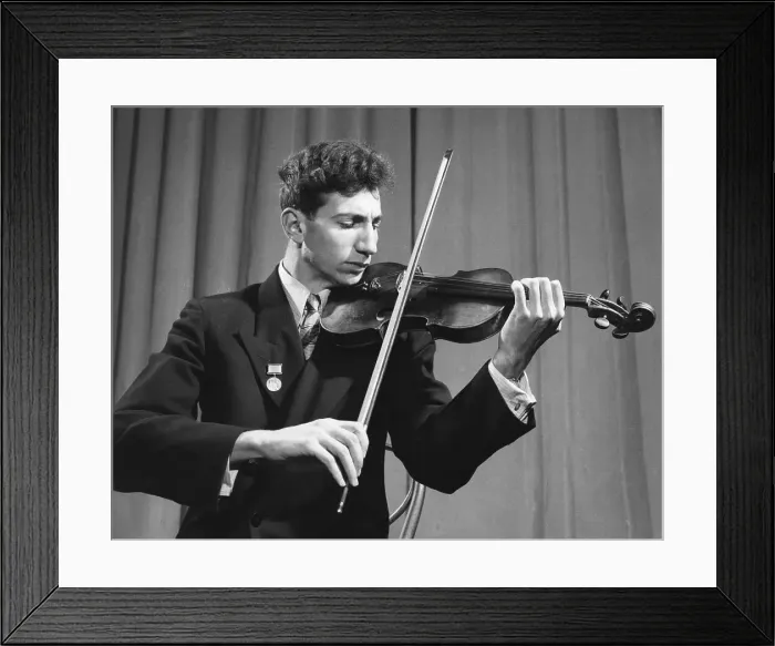 Framed Print : Valentin Zhuk, Russian violinist, conductor and teacher Framed Print : Valentin Zhuk, Russian violinist, conductor and teacher