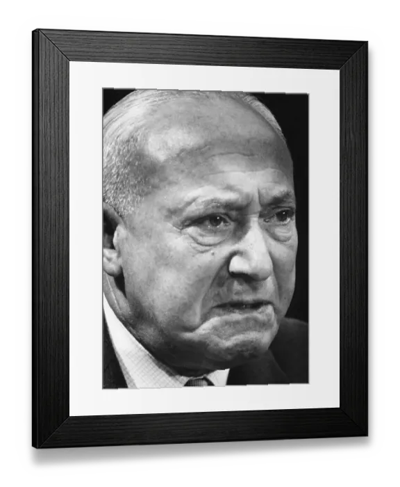 Framed Print : Emanuel Shinwell, trade unionist and Labour politician Framed Print : Emanuel Shinwell, trade unionist and Labour politician