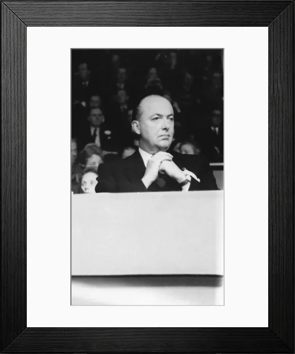 Framed Print : Peter Thorneycroft, British Conservative politician Framed Print : Peter Thorneycroft, British Conservative politician
