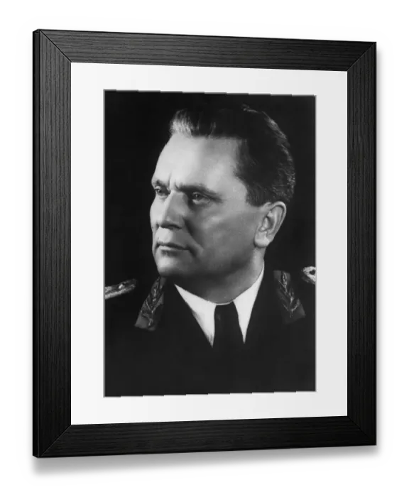 Framed Print : Josip Broz Tito, Yugoslav revolutionary and statesman Framed Print : Josip Broz Tito, Yugoslav revolutionary and statesman