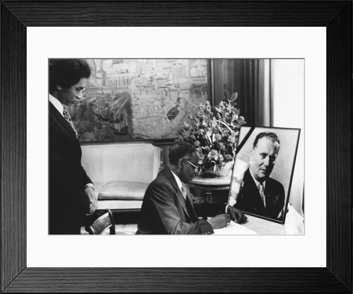Framed Print : Death of Josip Broz Tito, Yugoslav statesman Framed Print : Death of Josip Broz Tito, Yugoslav statesman