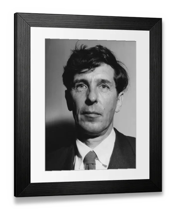 Framed Print : Michael Tippett, English composer Framed Print : Michael Tippett, English composer
