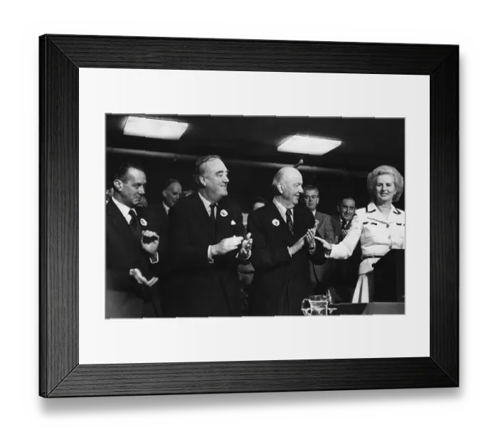 Framed Print : Margaret Thatcher, British Conservative Prime Minister