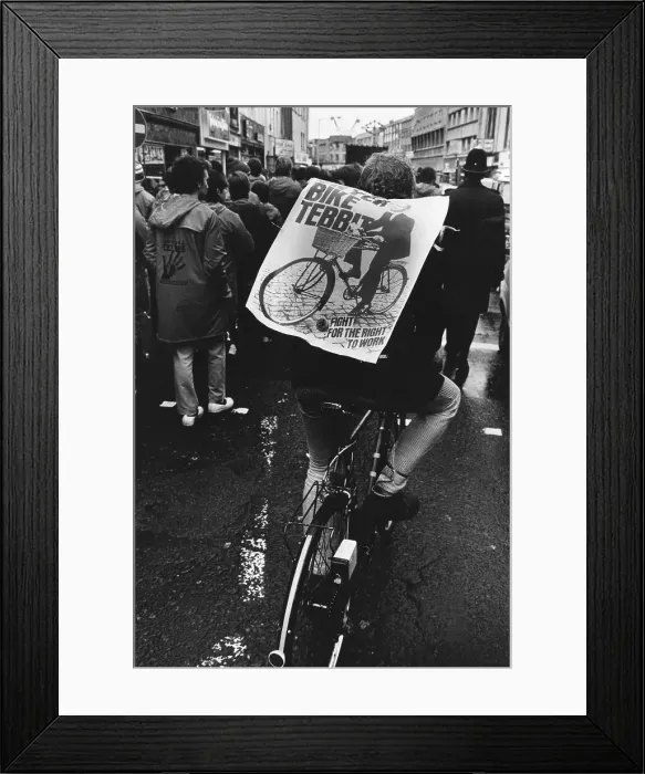 Framed Print : Norman Tebbit -- satirical comment Framed Print : Norman Tebbit -- satirical comment