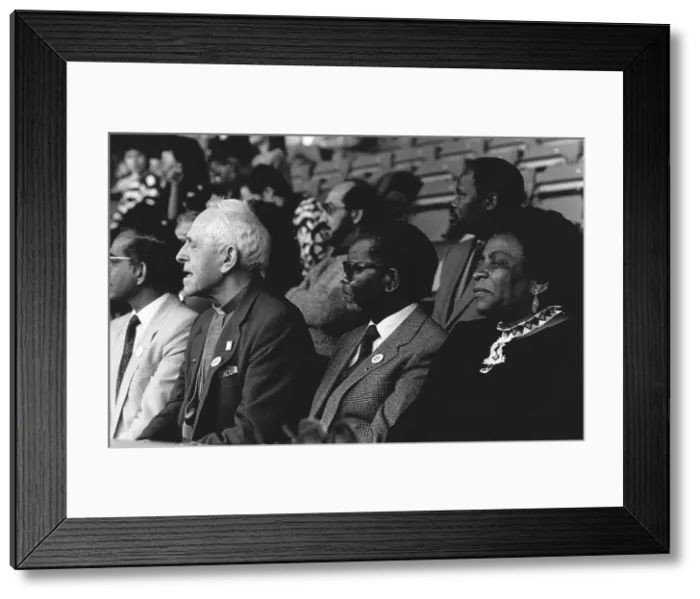 Framed Print : Oliver Tambo, Trevor Huddleston and others Framed Print : Oliver Tambo, Trevor Huddleston and others