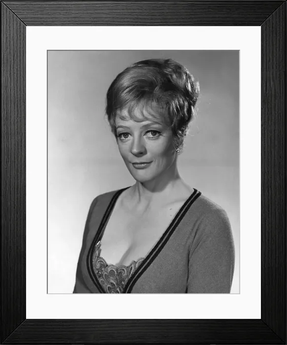 Framed Print : Maggie Smith, renowned English actress Framed Print : Maggie Smith, renowned English actress