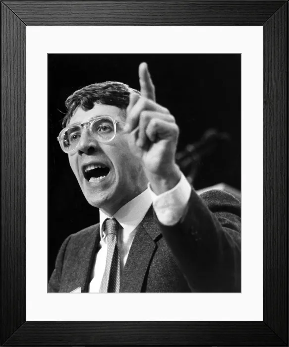 Framed Print : Jack Straw, Labour MP and government minister Framed Print : Jack Straw, Labour MP and government minister