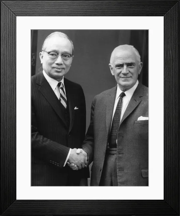 Framed Print : Michael Stewart, British Foreign Secretary Framed Print : Michael Stewart, British Foreign Secretary