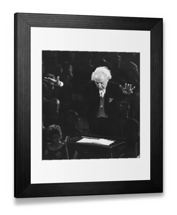 Framed Print : Leopold Stokowski, orchestral conductor Framed Print : Leopold Stokowski, orchestral conductor
