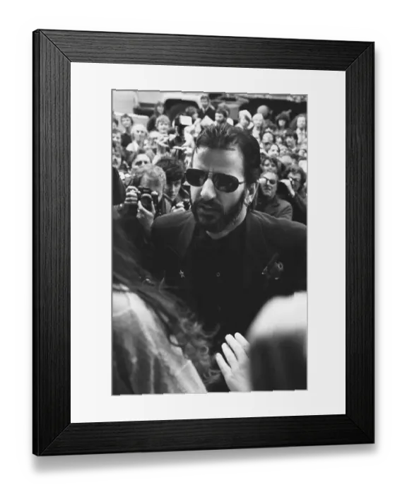 Framed Print : Ringo Starr, English musician, singer-songwriter, Beatle