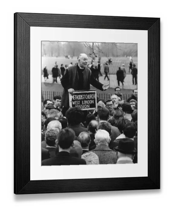 Framed Print : Donald Soper, Methodist minister, socialist and pacifist Framed Print : Donald Soper, Methodist minister, socialist and pacifist