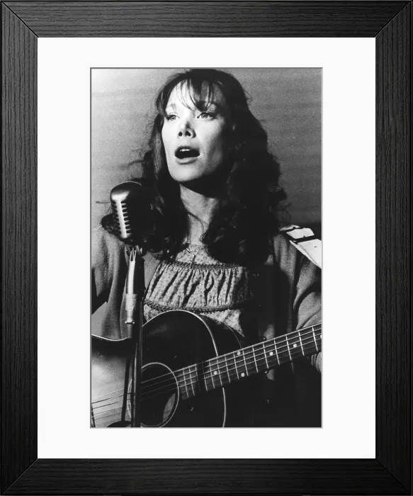 Framed Print : Spacek Sissy Long Hair Microphone Playing Guitar Framed Print : Spacek Sissy Long Hair Microphone Playing Guitar