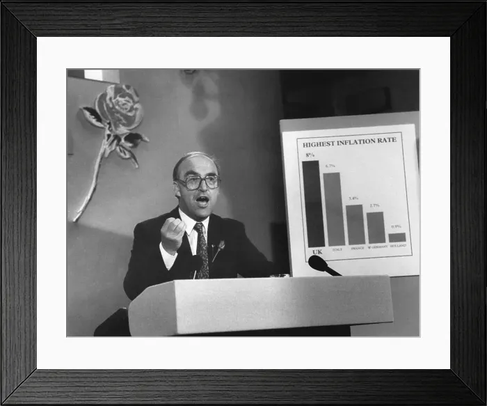 Framed Print : John Smith, British Labour MP and Party leader Framed Print : John Smith, British Labour MP and Party leader