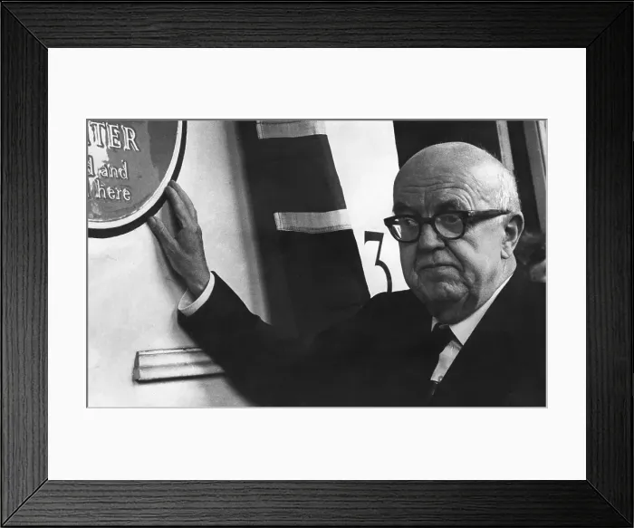 Framed Print : C P Snow, physicist, novelist and civil servant Framed Print : C P Snow, physicist, novelist and civil servant