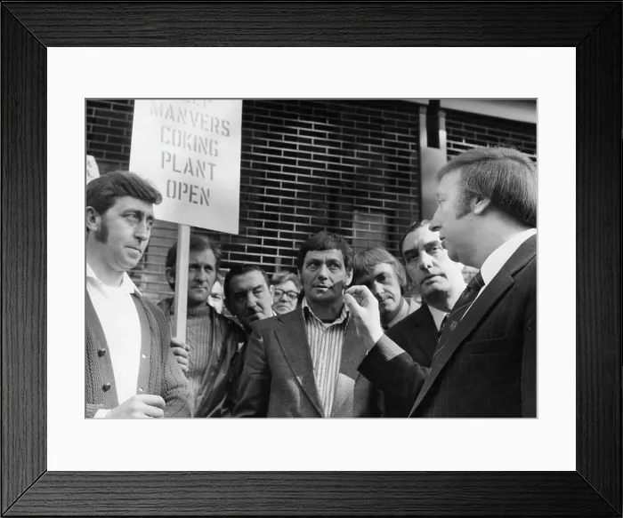 Framed Print : Arthur Scargill, miners leader and trade unionist Framed Print : Arthur Scargill, miners leader and trade unionist
