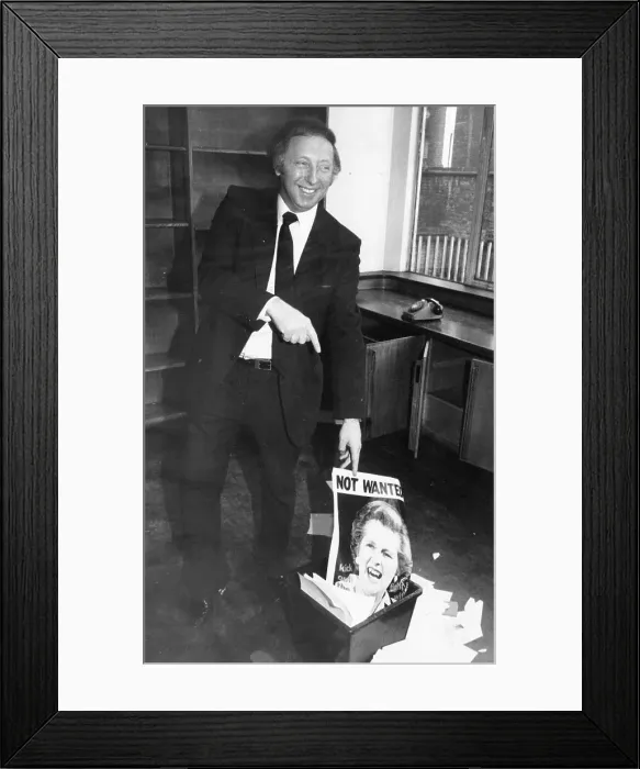 Framed Print : Arthur Scargill, miners leader and trade unionist Framed Print : Arthur Scargill, miners leader and trade unionist